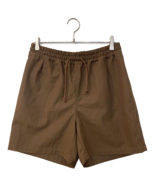 digawel（ディガウェル）DIGAWEL (ディガウェル) Baggy Shorts バギーショーツ ブラウン サイズ:2の古着・服飾アイテム