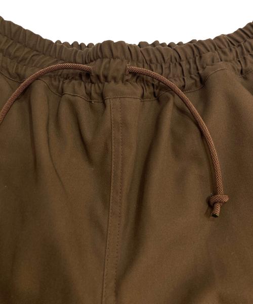digawel（ディガウェル）DIGAWEL (ディガウェル) Baggy Shorts バギーショーツ ブラウン サイズ:2の古着・服飾アイテム