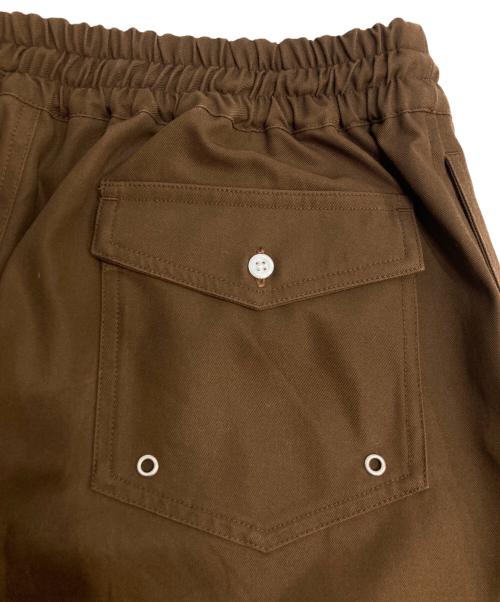 digawel（ディガウェル）DIGAWEL (ディガウェル) Baggy Shorts バギーショーツ ブラウン サイズ:2の古着・服飾アイテム