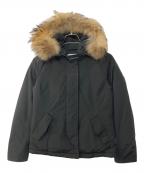 WOOLRICHウールリッチ）の古着「アークティックラクーンショートパーカ」｜ブラック
