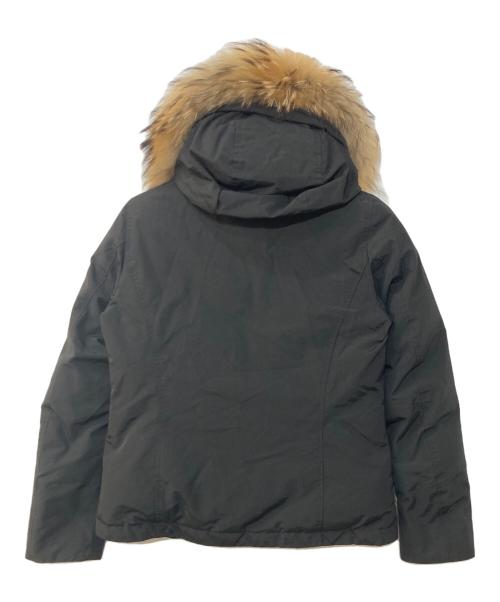 WOOLRICH（ウールリッチ）WOOLRICH (ウールリッチ) アークティックラクーンショートパーカ ブラック サイズ:XSの古着・服飾アイテム