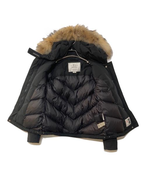 WOOLRICH（ウールリッチ）WOOLRICH (ウールリッチ) アークティックラクーンショートパーカ ブラック サイズ:XSの古着・服飾アイテム