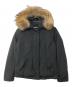 WOOLRICH（ウールリッチ）の古着「アークティックラクーンショートパーカ」｜ブラック