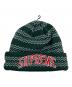 SUPREME (シュプリーム) New Era (ニューエラ) split beanie ビーニー グリーン×ブラウン：6000円