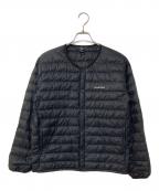 mont-bellモンベル）の古着「U.L.ダウン ラウンドネックジャケット」｜ブラック