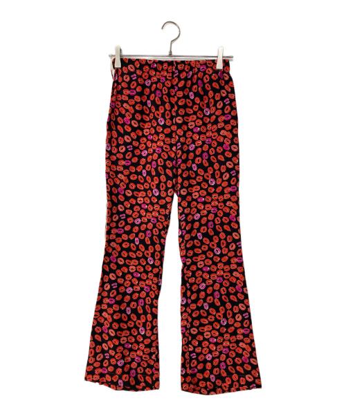 MARNI（マルニ）MARNI (マルニ) リップ柄パンツ レッド サイズ:38の古着・服飾アイテム