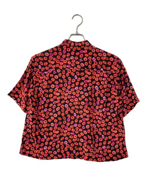 MARNI（マルニ）MARNI (マルニ) リップ柄シャツ レッド サイズ:38の古着・服飾アイテム