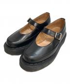 COMME des GARCONS GIRL×GEORGE COXコムデギャルソンガール×ジョージコックス）の古着「メリージェーンシューズ」｜ブラック