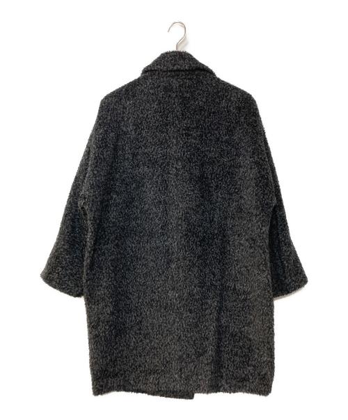 Max Mara Studio（マックスマーラ ストゥディオ）MAX MARA STUDIO (マックスマーラ ストゥディオ) アルパカウールシャギーコート グレー サイズ:40の古着・服飾アイテム