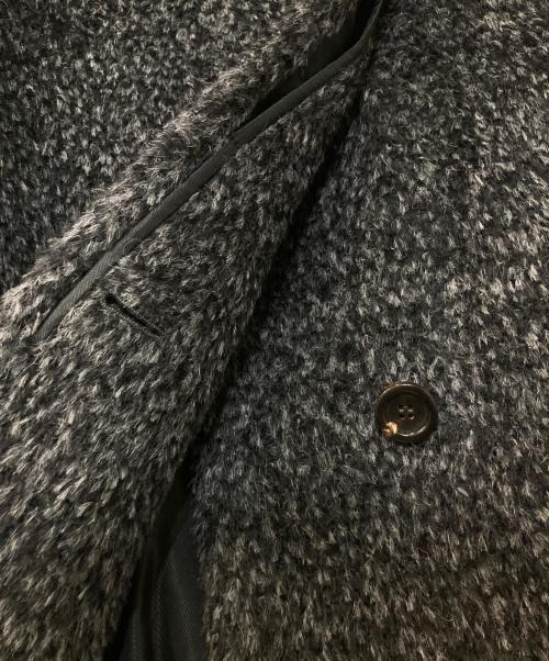 Max Mara Studio（マックスマーラ ストゥディオ）MAX MARA STUDIO (マックスマーラ ストゥディオ) アルパカウールシャギーコート グレー サイズ:40の古着・服飾アイテム