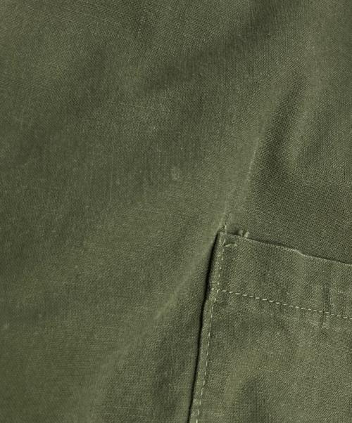 French Army（フランス軍）French Army (フランス軍) スモックパーカー グリーン サイズ:不明の古着・服飾アイテム