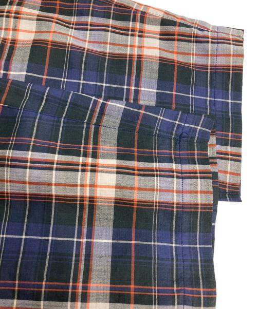 WELLDER（ウェルダー）WELLDER (ウェルダー) Drawstring Easy Trousers チェックパンツ ネイビー サイズ:3の古着・服飾アイテム