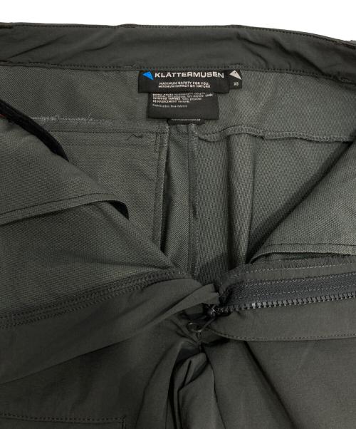 KLATTERMUSEN（クレッタルムーセン）KLATTERMUSEN (クレッタルムーセン) ソフトシェルパンツ グレー サイズ:XSの古着・服飾アイテム