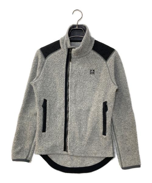 KLATTERMUSEN（クレッタルムーセン）KLATTERMUSEN (クレッタルムーセン) SKOLL Zip ボアジャケット グレー サイズ:XSの古着・服飾アイテム