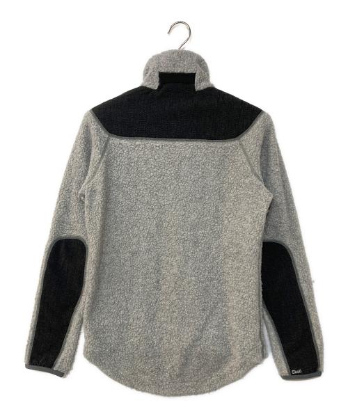 KLATTERMUSEN（クレッタルムーセン）KLATTERMUSEN (クレッタルムーセン) SKOLL Zip ボアジャケット グレー サイズ:XSの古着・服飾アイテム