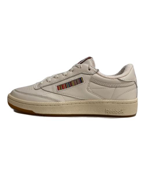 REEBOK（リーボック）REEBOK (リーボック) PAUL SMITH (ポールスミス) クラブシー 85 ヴィンテージ/CLUB C 85 VINTAGE ホワイト サイズ:26の古着・服飾アイテム