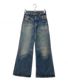 X-GIRL（エックスガール）の古着「FLARED DENIM PANTS」｜インディゴ