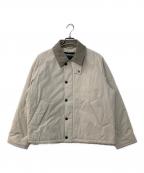 Barbourバブアー）の古着「TRANSPORT トランスポート 中綿 ジャケット」｜ベージュ