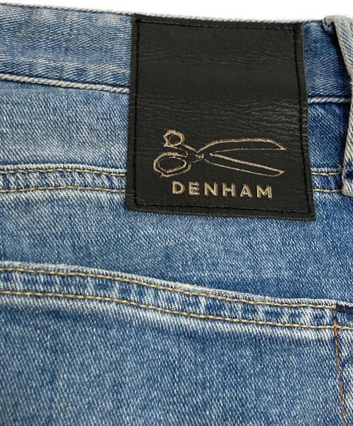 Denham（デンハム）Denham (デンハム) CARROT FIT ペイント加工ストレッチ デニムパンツ インディゴ サイズ:不明の古着・服飾アイテム