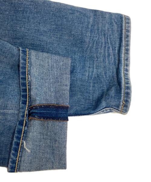 Denham（デンハム）Denham (デンハム) CARROT FIT ペイント加工ストレッチ デニムパンツ インディゴ サイズ:不明の古着・服飾アイテム