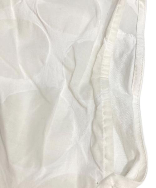 BEARDSLEY（ビアズリー）BEARDSLEY (ビアズリー) ドットリップルブラウス ホワイト サイズ:Fの古着・服飾アイテム