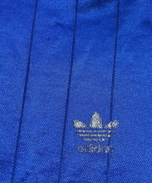 adidas（アディダス）adidas (アディダス) 80’s ゲームシャツ ブルー サイズ:Lの古着・服飾アイテム