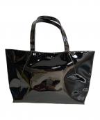 GIVENCHYジバンシィ）の古着「エナメル トートバッグ」｜ブラック