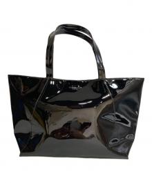 GIVENCHY（ジバンシィ）の古着「エナメル トートバッグ」｜ブラック