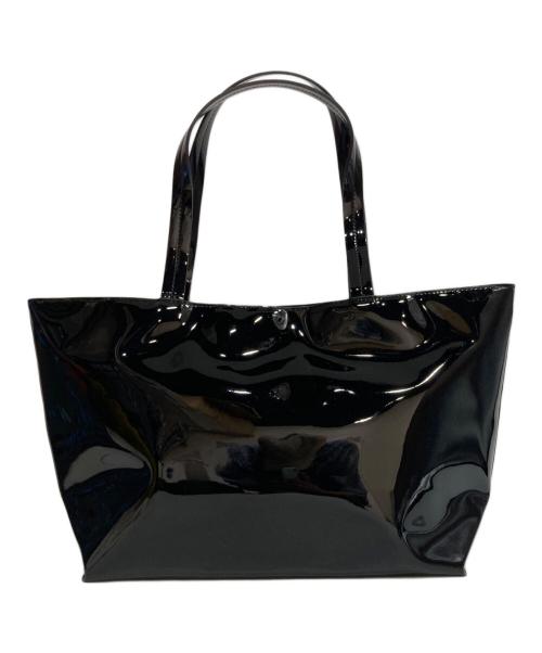 GIVENCHY（ジバンシィ）GIVENCHY (ジバンシィ) エナメル トートバッグ ブラックの古着・服飾アイテム