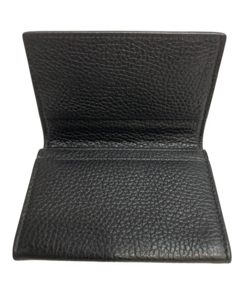 GUCCI（グッチ）GUCCI (グッチ) DORIAN ドリアン レザーカードケース ブラックの古着・服飾アイテム