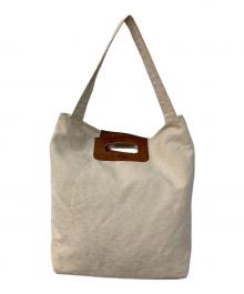 SLOW&CO（スロウアンドコー）の古着「truck 2way tote bag」｜ホワイト