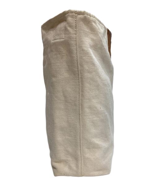 SLOW&CO（スロウアンドコー）SLOW&CO (スロウアンドコー) truck 2way tote bag ホワイトの古着・服飾アイテム