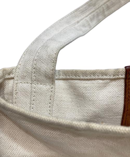 SLOW&CO（スロウアンドコー）SLOW&CO (スロウアンドコー) truck 2way tote bag ホワイトの古着・服飾アイテム