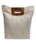 SLOW&CO (スロウアンドコー) truck 2way tote bag ホワイト：6000円
