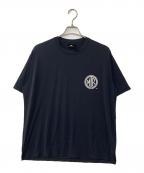 mout recon tailorマウトリーコンテーラー）の古着「ナイロンＴシャツ」｜ブラック