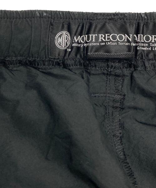 mout recon tailor（マウトリーコンテーラー）MOUT RECON TAILOR (マウトリーコンテーラー) ナイロンハーフパンツ ブラック サイズ:46の古着・服飾アイテム