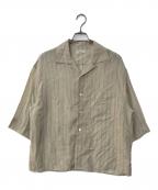 Toironierトワロニエ）の古着「Open-Collar Shirt」｜ベージュ