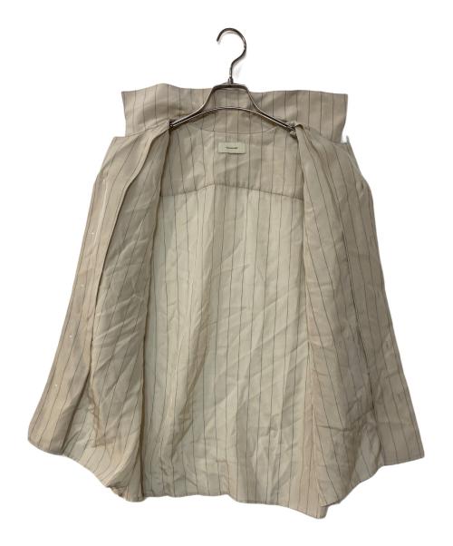 Toironier（トワロニエ）Toironier (トワロニエ) Open-Collar Shirt ベージュ サイズ:Fの古着・服飾アイテム