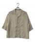 Toironier（トワロニエ）の古着「Open-Collar Shirt」｜ベージュ