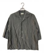 Toironierトワロニエ）の古着「Open-Collar Shirt」｜グレー
