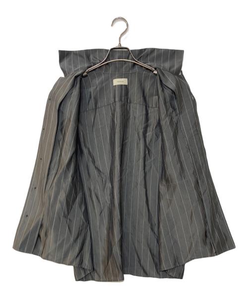 Toironier（トワロニエ）Toironier (トワロニエ) Open-Collar Shirt グレー サイズ:Fの古着・服飾アイテム