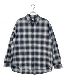 MAISON SPECIAL（メゾンスペシャル）の古着「Prime-Over Regular Collar Shirt」｜ブルー