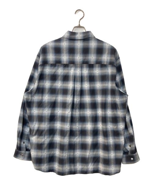 MAISON SPECIAL（メゾンスペシャル）MAISON SPECIAL (メゾンスペシャル) Prime-Over Regular Collar Shirt ブルー サイズ:2の古着・服飾アイテム