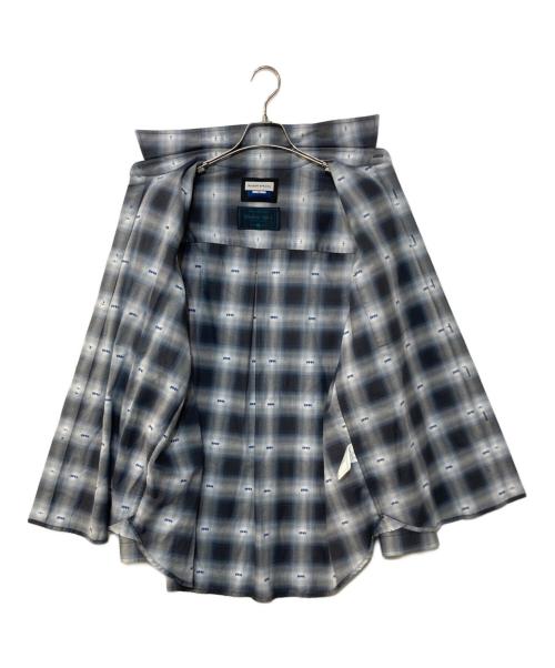 MAISON SPECIAL（メゾンスペシャル）MAISON SPECIAL (メゾンスペシャル) Prime-Over Regular Collar Shirt ブルー サイズ:2の古着・服飾アイテム