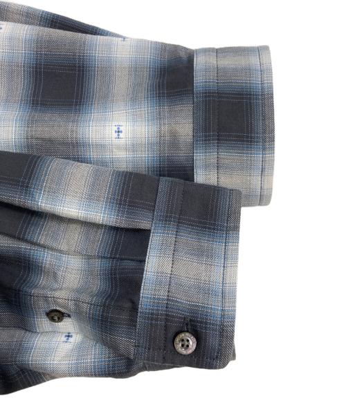 MAISON SPECIAL（メゾンスペシャル）MAISON SPECIAL (メゾンスペシャル) Prime-Over Regular Collar Shirt ブルー サイズ:2の古着・服飾アイテム