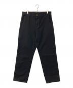 CarHarttカーハート）の古着「SINGLE KNEE PANT シングルニーパンツ」｜ブラック