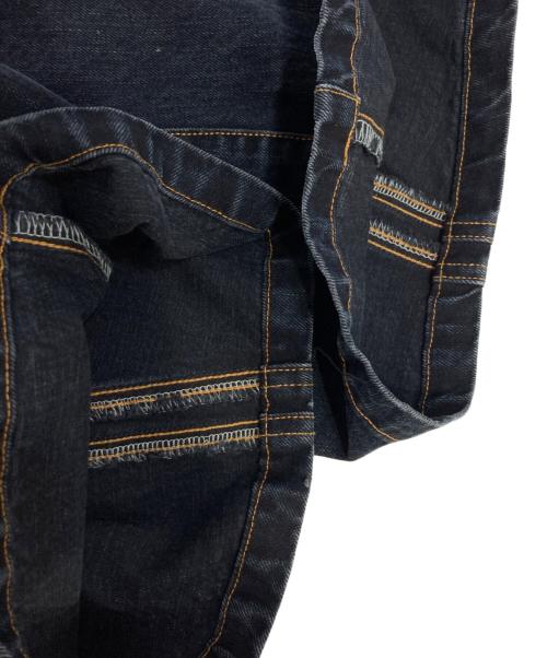 NVRFRGT（ネヴァーフォーゲット）NVRFRGT (ネヴァーフォーゲット) 3D Twisted Jorts 3D ツイステッド ジョーツ インディゴ サイズ:2の古着・服飾アイテム