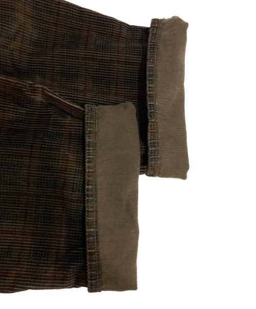 LEVI'S PReMIUM（リーバイス プレミアム）LEVI'S PReMIUM (リーバイス プレミアム) チェックバギーパンツ ブラウン サイズ:31の古着・服飾アイテム