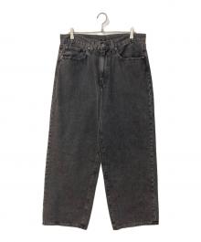 LEVI'S PReMIUM（リーバイス プレミアム）の古着「578バギーデニムパンツ」｜ブラック