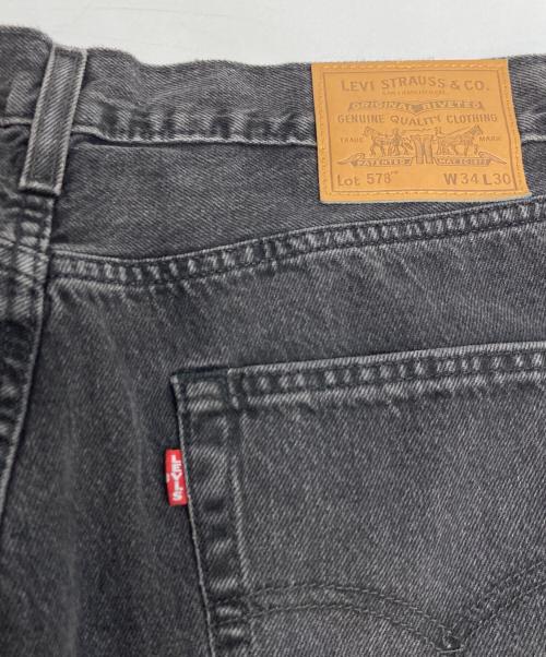 LEVI'S PReMIUM（リーバイス プレミアム）LEVI'S PReMIUM (リーバイス プレミアム) 578バギーデニムパンツ ブラック サイズ:W34×L30の古着・服飾アイテム